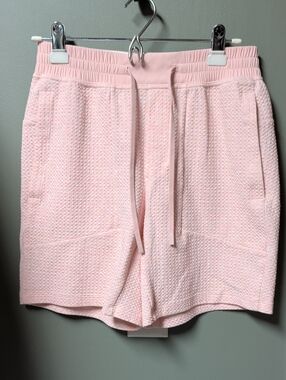 Luluemon Men's At Ease Shorts- Medium-Pink